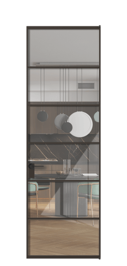 Межкомнатная дверь АЛПЛ040.04 ААН Алюминий антрацит Stopsol Clear прозрачное. Цвет Алюминий антрацит. Материал Алюминий в эмали. Коллекция Formato. Фото. Дверь межкомнатная АЛПЛ040.04 ААН Алюминий антрацит Stopsol Clear прозрачное. Цвет Алюминий антрацит. Материал Алюминий в эмали. Коллекция Formato. Картинка.