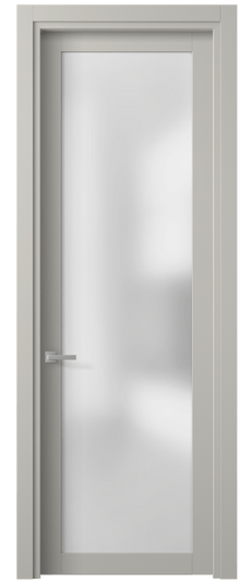 Межкомнатная дверь 2102 МТСР САТ. Цвет Матовый тёплый серый. Материал Гладкая эмаль. Коллекция Planum. Фото. Дверь межкомнатная 2102 МТСР САТ. Цвет Матовый тёплый серый. Материал Гладкая эмаль. Коллекция Planum. Картинка.