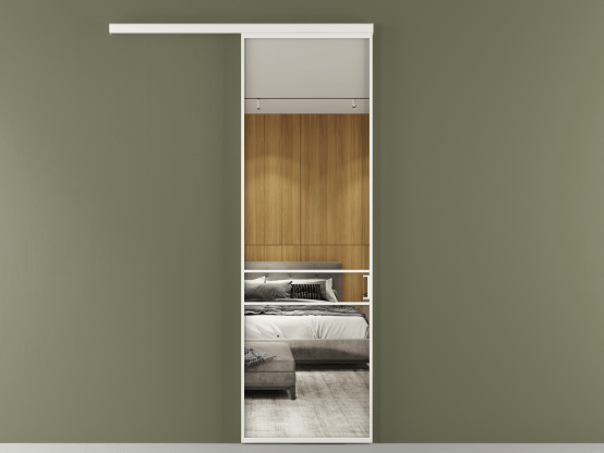 Алюминевая перегородка vd1_02_ Алюминий светло-серый Двустороннее зеркало. Цвет Алюминий светло-серый. Материал Алюминий в эмали. Коллекция Перегородка Formato вдоль стены 1 створка. Фото. Алюминевая перегородка vd1_02_ Алюминий светло-серый Двустороннее зеркало. Цвет Алюминий светло-серый. Материал Алюминий в эмали. Коллекция Перегородка Formato вдоль стены 1 створка. Картинка.