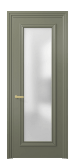 Дверь межкомнатная 8800 МОТ САТ. Цвет Матовый оливковый тёмный. Материал Гладкая эмаль. Коллекция Прайм. Картинка.