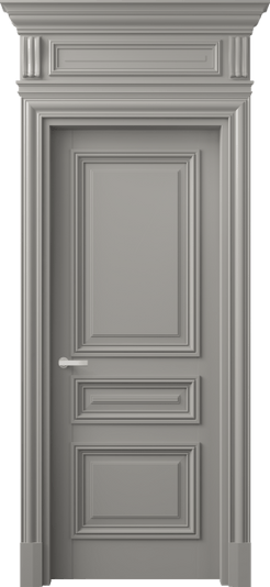 Межкомнатная дверь 7305 МНСР . Цвет Матовый нейтральный серый. Материал Гладкая эмаль. Коллекция Антик. Фото. Дверь межкомнатная 7305 МНСР . Цвет Матовый нейтральный серый. Материал Гладкая эмаль. Коллекция Антик. Картинка.