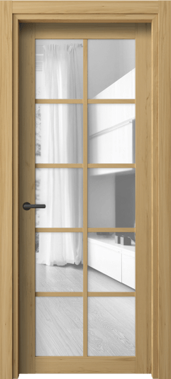 Дверь межкомнатная 2106 СЛВ ПРОЗ. Цвет Солнечный вяз. Материал Ламинатин. Коллекция Neo. Картинка.