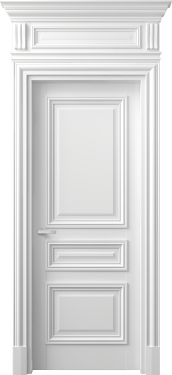 Межкомнатная дверь 7305 МБЛ . Цвет Матовый белоснежный. Материал Гладкая эмаль. Коллекция Антик. Фото. Дверь межкомнатная 7305 МБЛ . Цвет Матовый белоснежный. Материал Гладкая эмаль. Коллекция Антик. Картинка.