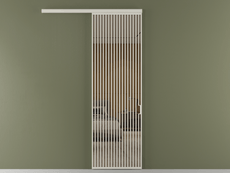 Перегородка Формато вдоль стены 1 створка