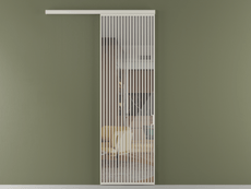 Перегородка Формато вдоль стены 1 створка