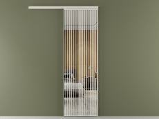 Перегородка Формато вдоль стены 1 створка