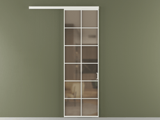 Перегородка Формато вдоль стены 1 створка