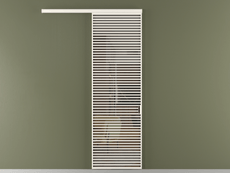 Перегородка Формато вдоль стены 1 створка