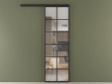 Перегородка Формато вдоль стены 1 створка