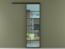 Перегородка Формато вдоль стены 1 створка