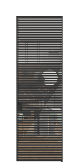 Межкомнатная дверь АЛПЛ040.07 ЧРН Алюминий Черный Stopsol Clear прозрачное. Цвет Алюминий Черный. Материал Алюминий. Коллекция Formato. Фото. Дверь межкомнатная АЛПЛ040.07 ЧРН Алюминий Черный Stopsol Clear прозрачное. Цвет Алюминий Черный. Материал Алюминий. Коллекция Formato. Картинка.