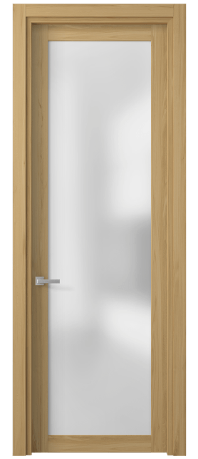 Дверь межкомнатная 2102 СЛВ САТ. Цвет Солнечный вяз. Материал Ламинатин. Коллекция Планум. Картинка.